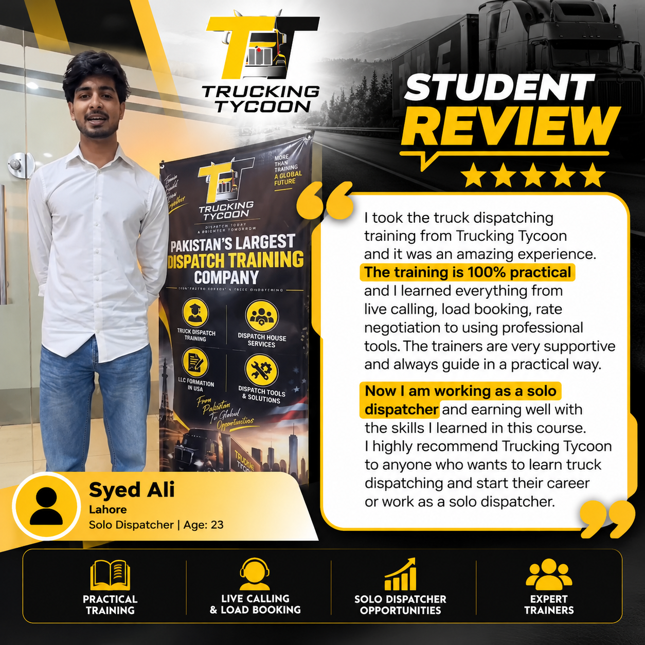Trucking Tycoon Student Review (2)